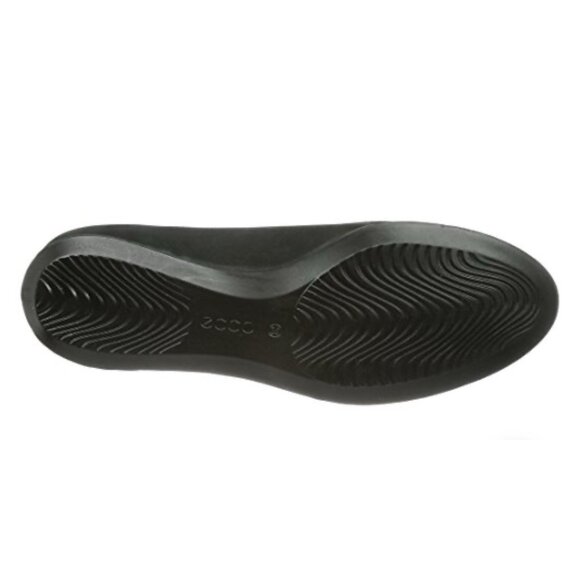 NEW! ECCO Touch Ballerina 2.0 Flats Suede Leather Black SZ 8 - Picture 5 of 10